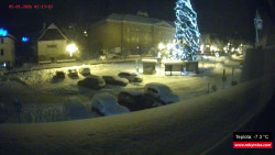 Střed obce Rokytnice nad Jizerou