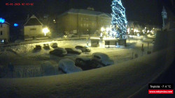 Střed obce Rokytnice nad Jizerou