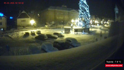 Střed obce Rokytnice nad Jizerou