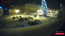 Střed obce Rokytnice nad Jizerou