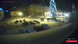 Střed obce Rokytnice nad Jizerou