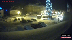 Střed obce Rokytnice nad Jizerou