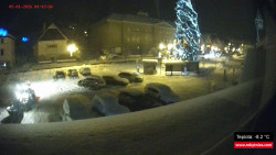 Střed obce Rokytnice nad Jizerou