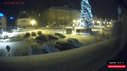 Střed obce Rokytnice nad Jizerou