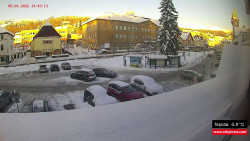 Střed obce Rokytnice nad Jizerou