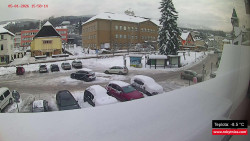 Střed obce Rokytnice nad Jizerou