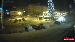 Střed obce Rokytnice nad Jizerou