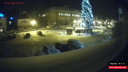 Střed obce Rokytnice nad Jizerou