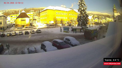 Střed obce Rokytnice nad Jizerou