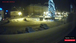 Střed obce Rokytnice nad Jizerou