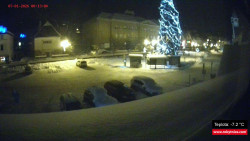 Střed obce Rokytnice nad Jizerou