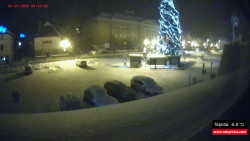 Střed obce Rokytnice nad Jizerou