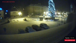 Střed obce Rokytnice nad Jizerou