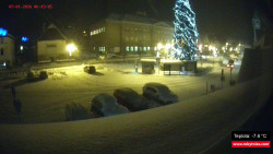 Střed obce Rokytnice nad Jizerou