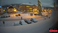 Střed obce Rokytnice nad Jizerou