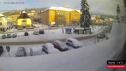 Střed obce Rokytnice nad Jizerou