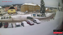 Střed obce Rokytnice nad Jizerou