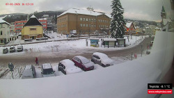 Střed obce Rokytnice nad Jizerou