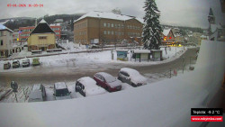 Střed obce Rokytnice nad Jizerou