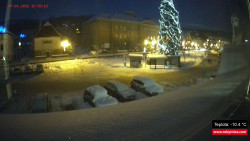 Střed obce Rokytnice nad Jizerou