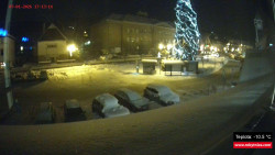 Střed obce Rokytnice nad Jizerou