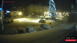 Střed obce Rokytnice nad Jizerou