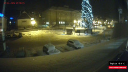 Střed obce Rokytnice nad Jizerou