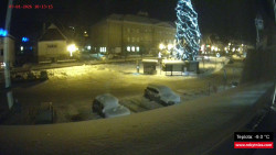 Střed obce Rokytnice nad Jizerou