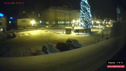 Střed obce Rokytnice nad Jizerou