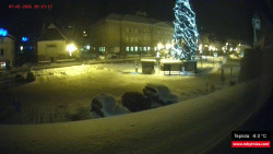 Střed obce Rokytnice nad Jizerou