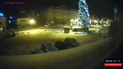 Střed obce Rokytnice nad Jizerou