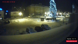 Střed obce Rokytnice nad Jizerou