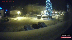 Střed obce Rokytnice nad Jizerou