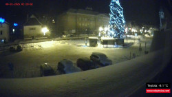 Střed obce Rokytnice nad Jizerou