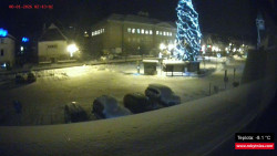 Střed obce Rokytnice nad Jizerou