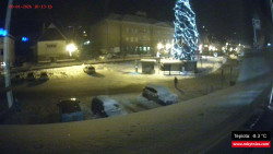 Střed obce Rokytnice nad Jizerou