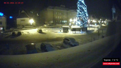 Střed obce Rokytnice nad Jizerou