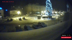 Střed obce Rokytnice nad Jizerou