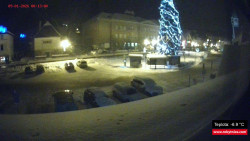 Střed obce Rokytnice nad Jizerou