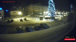 Střed obce Rokytnice nad Jizerou