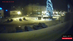 Střed obce Rokytnice nad Jizerou