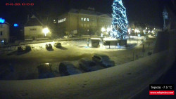 Střed obce Rokytnice nad Jizerou