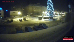 Střed obce Rokytnice nad Jizerou