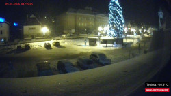 Střed obce Rokytnice nad Jizerou