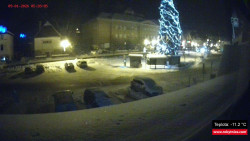 Střed obce Rokytnice nad Jizerou