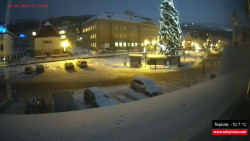 Střed obce Rokytnice nad Jizerou