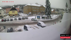 Střed obce Rokytnice nad Jizerou