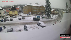 Střed obce Rokytnice nad Jizerou