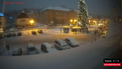 Střed obce Rokytnice nad Jizerou