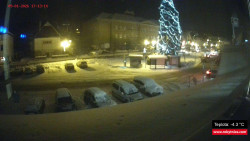 Střed obce Rokytnice nad Jizerou